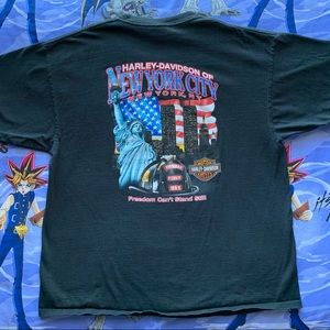 Harley Davidson New York City FDNY Graphic Tee